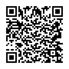 QR-code voor telefoonnummer +2693426599