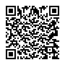 QR код за телефонен номер +2693426609