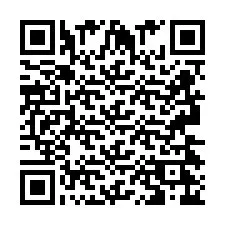 QR код за телефонен номер +2693426612