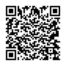 Codice QR per il numero di telefono +2693426623