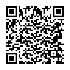 QR код за телефонен номер +2693426647