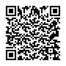 QR-code voor telefoonnummer +2693426649