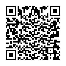 Código QR para número de telefone +2693426684