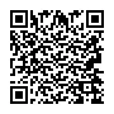 QR-code voor telefoonnummer +2693426697