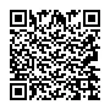 Código QR para número de telefone +2693426699