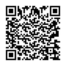 Codice QR per il numero di telefono +2693426700