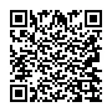 Código QR para número de teléfono +2693426733