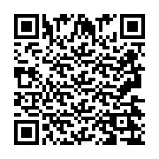 QR код за телефонен номер +2693426741