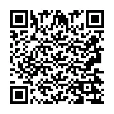 Codice QR per il numero di telefono +2693426745