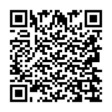 QR-code voor telefoonnummer +2693426746