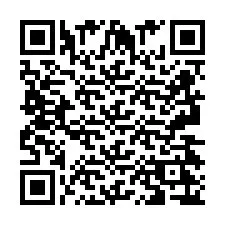 QR kód a telefonszámhoz +2693426748