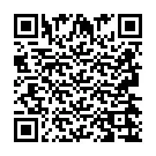 QR-code voor telefoonnummer +2693426786