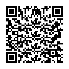 QR kód a telefonszámhoz +2693426811