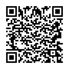 QR код за телефонен номер +2693426815