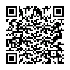 Codice QR per il numero di telefono +2693426821