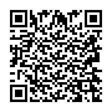 QR код за телефонен номер +2693426842