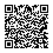 Código QR para número de telefone +2693426845