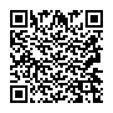 Código QR para número de teléfono +2693426861