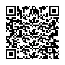 QR-code voor telefoonnummer +2693426872