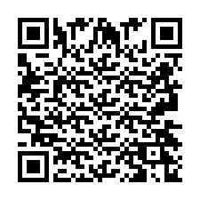 Código QR para número de telefone +2693426874