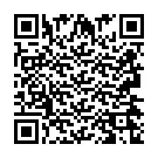 QR-koodi puhelinnumerolle +2693426886