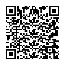 QR-код для номера телефона +2693426888