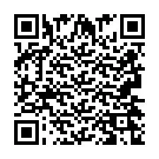 QR-koodi puhelinnumerolle +2693426897