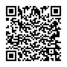 QR Code pour le numéro de téléphone +2693426906