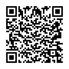 QR-koodi puhelinnumerolle +2693426908