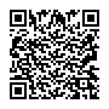 QR-koodi puhelinnumerolle +2693426921