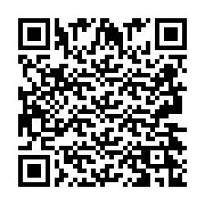 QR Code pour le numéro de téléphone +2693426948