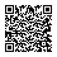 QR Code pour le numéro de téléphone +2693426962