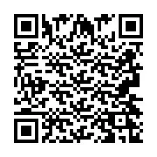 QR код за телефонен номер +2693426967