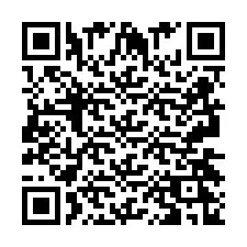 Código QR para número de teléfono +2693426974