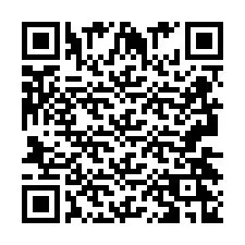 Codice QR per il numero di telefono +2693426975