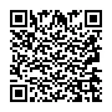 QR-koodi puhelinnumerolle +2693426980