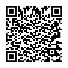 QR kód a telefonszámhoz +2693427001