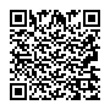 Código QR para número de telefone +2693427005