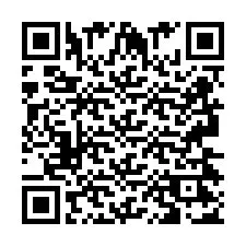 Kod QR dla numeru telefonu +2693427012