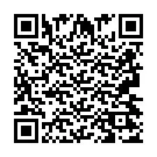 QR kód a telefonszámhoz +2693427023