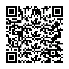 QR-код для номера телефона +2693427029