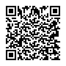 QR kód a telefonszámhoz +2693427046