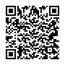 Código QR para número de telefone +2693427047