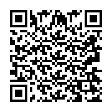 Codice QR per il numero di telefono +2693427050