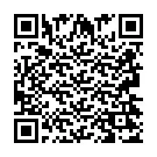 QR-код для номера телефона +2693427052