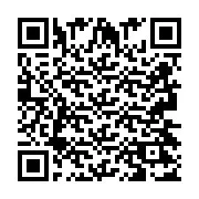 QR kód a telefonszámhoz +2693427066