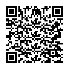 QR kód a telefonszámhoz +2693427068