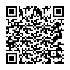 QR-code voor telefoonnummer +2693427081