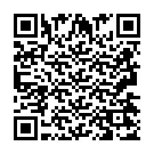 QR код за телефонен номер +2693427091