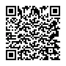 QR-code voor telefoonnummer +2693427119